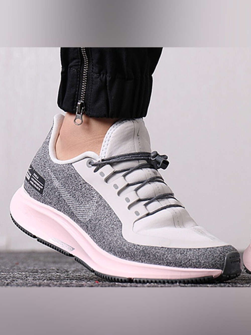 Nike Air Zoom Pegasus 35 Run Utility Sheild 'Vast Grey' Water Repellent size 8